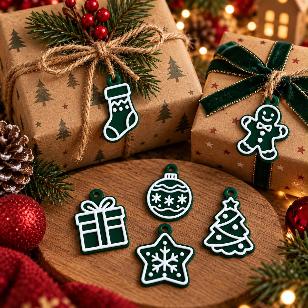 Cadeaulabels Sinterklaas en Kerst
