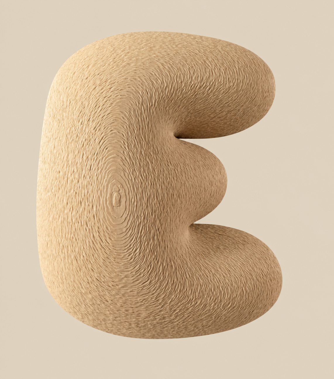 3D bubble letters Teddy