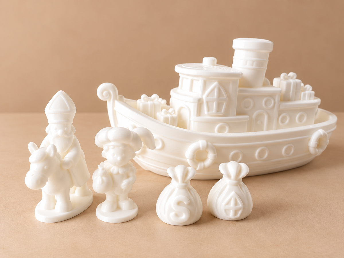 Sinterklaas stoomboot set