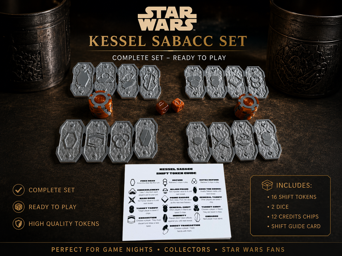 Star Wars Kessel Sabacc set
