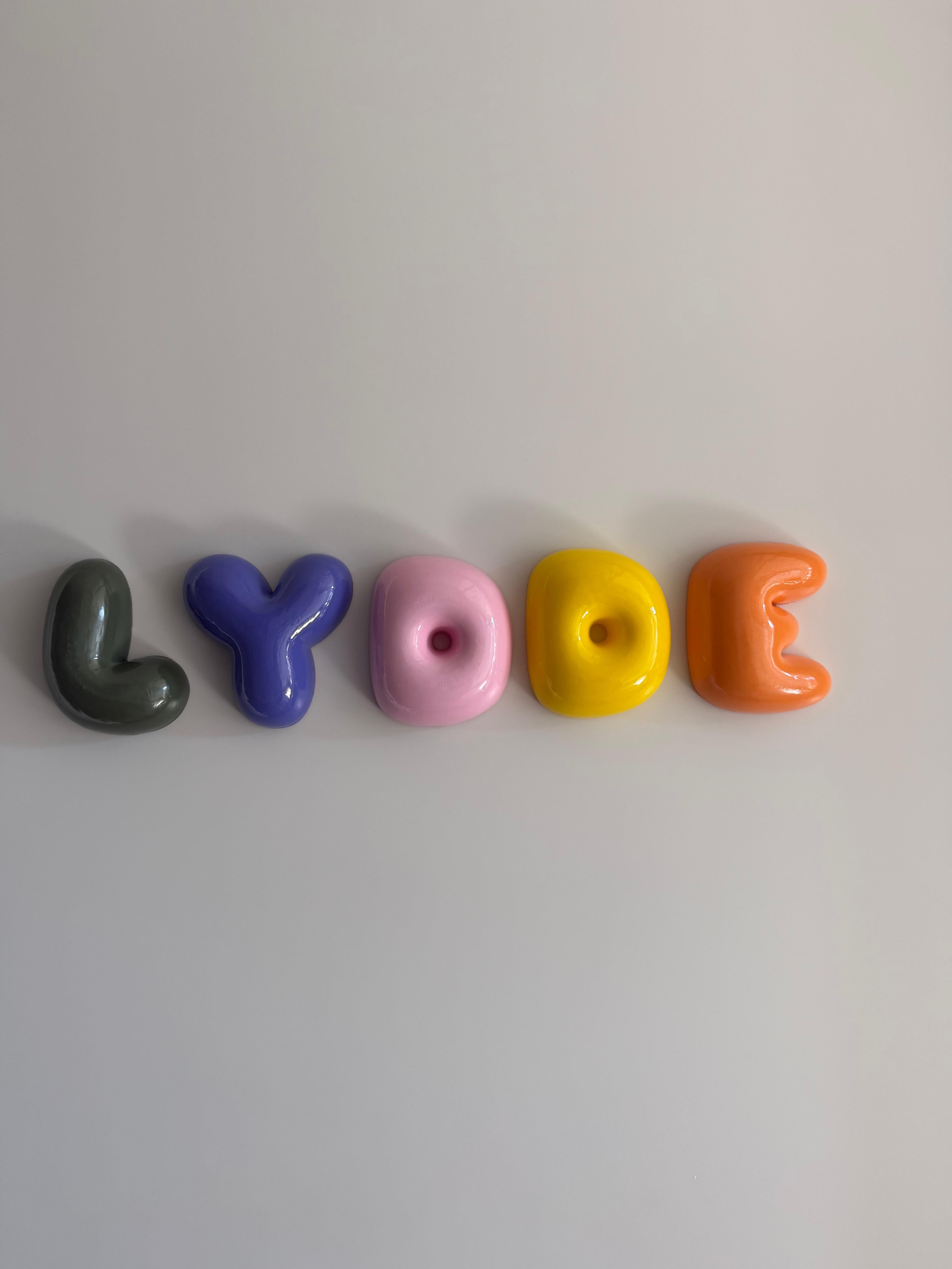 3D Bubble Letters