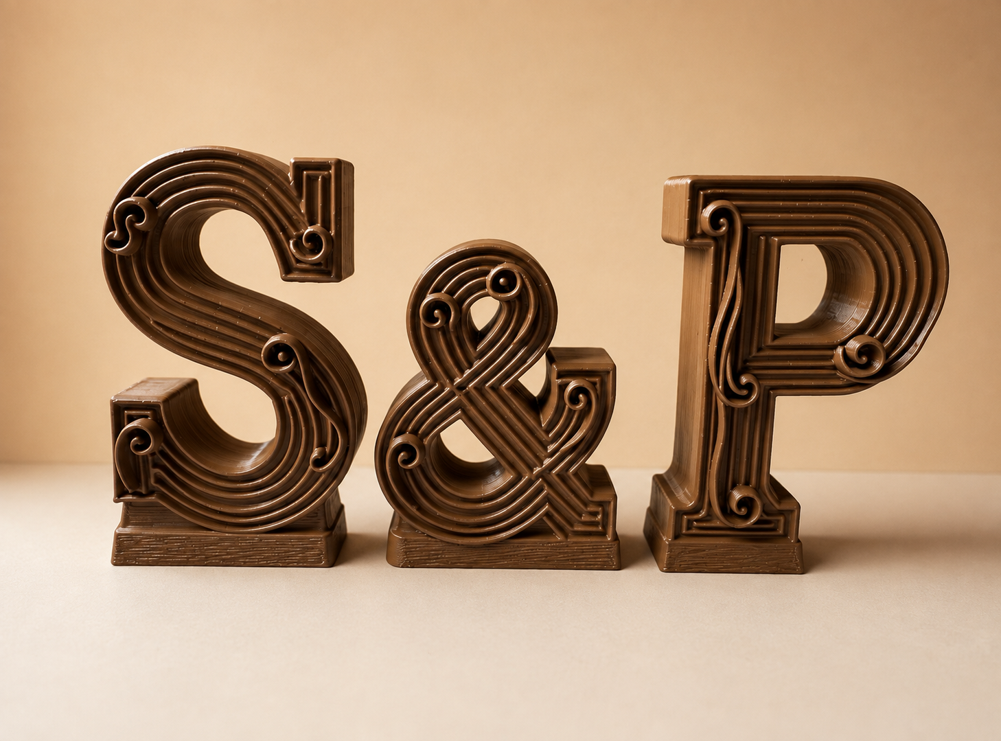 Chocoladeletters Sint en Piet - Sinterklaas