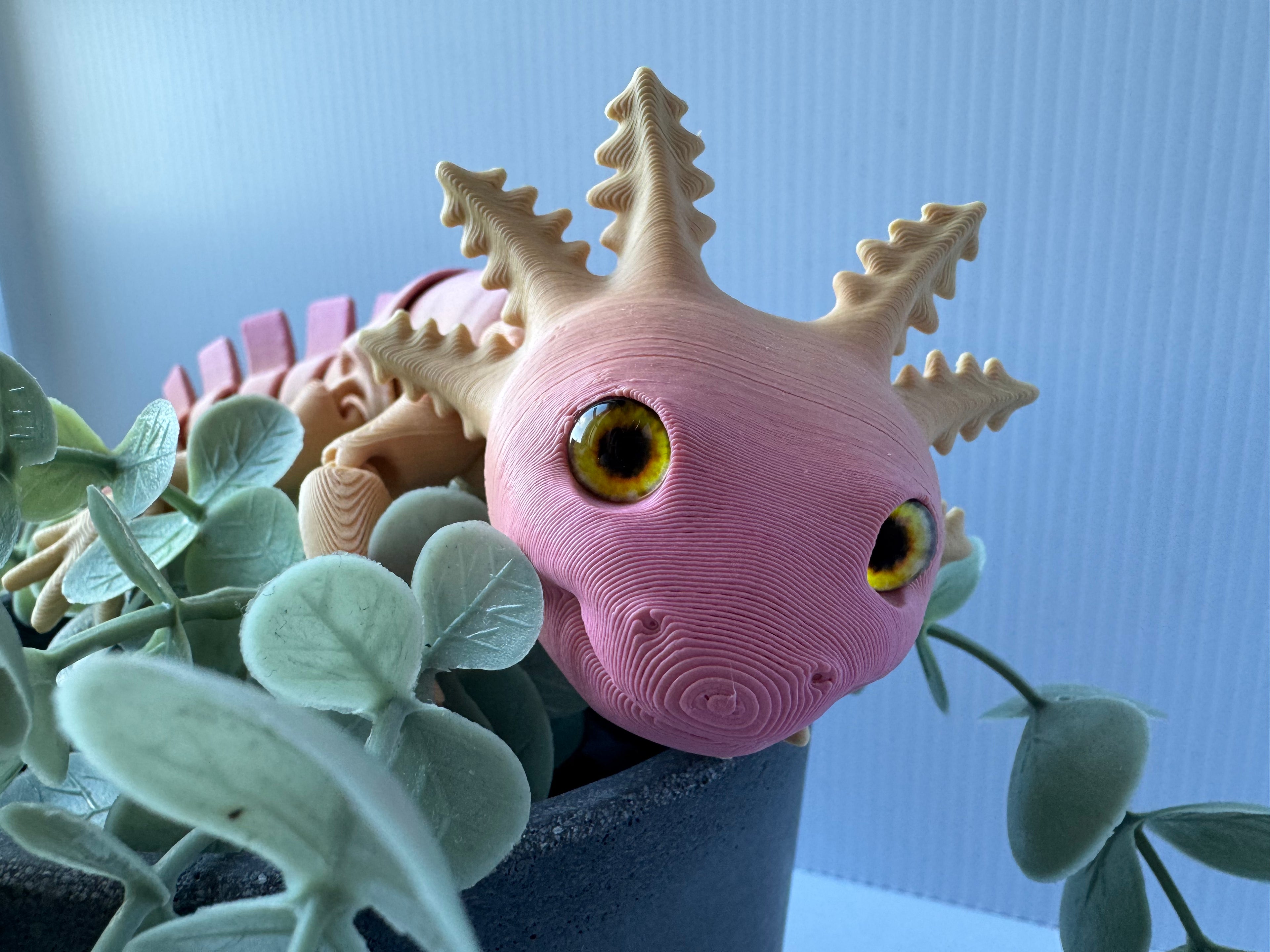 Articulated Axolotl fidget toy