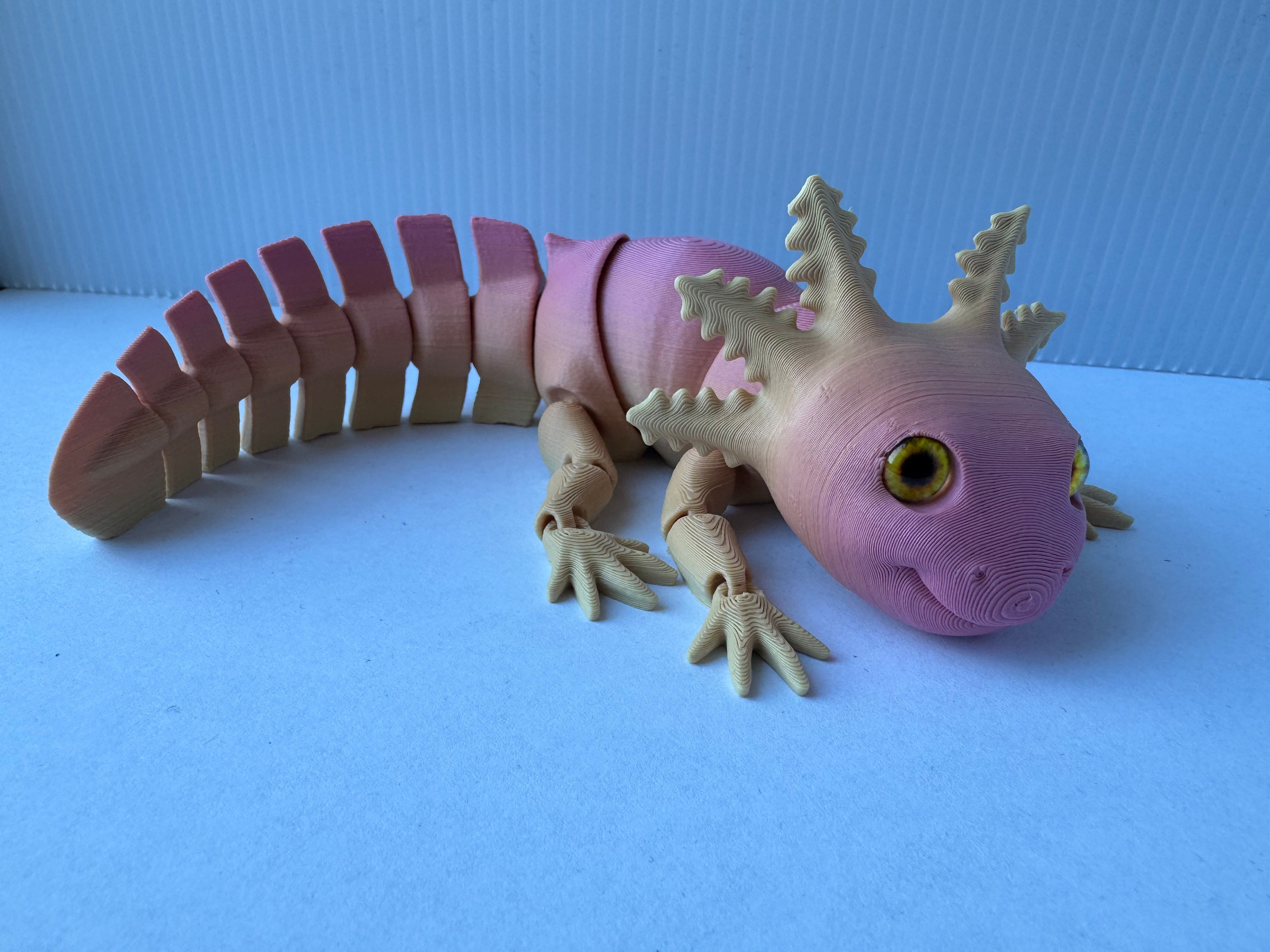Articulated Axolotl fidget toy