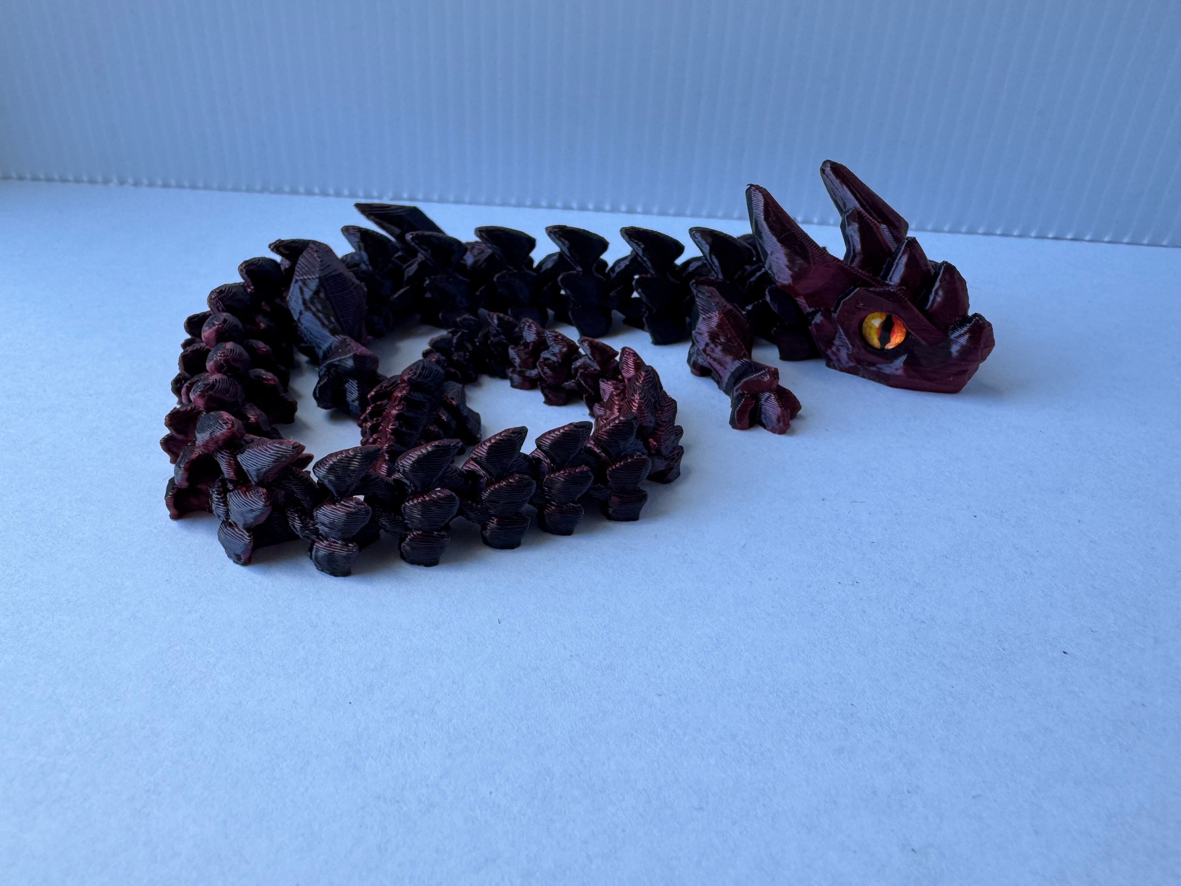Articulated Bull dragon fidget toy
