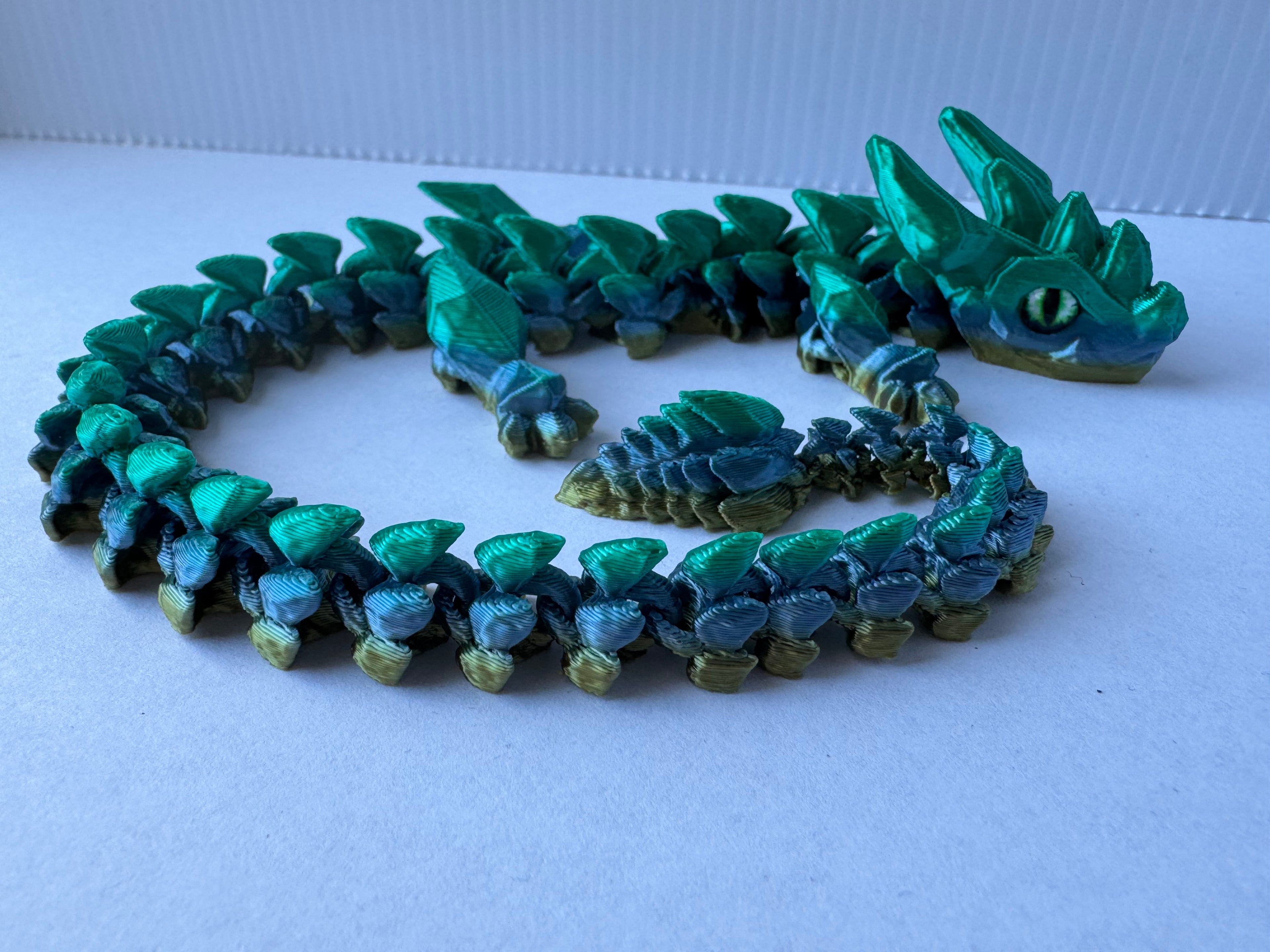 Articulated Bull dragon fidget toy