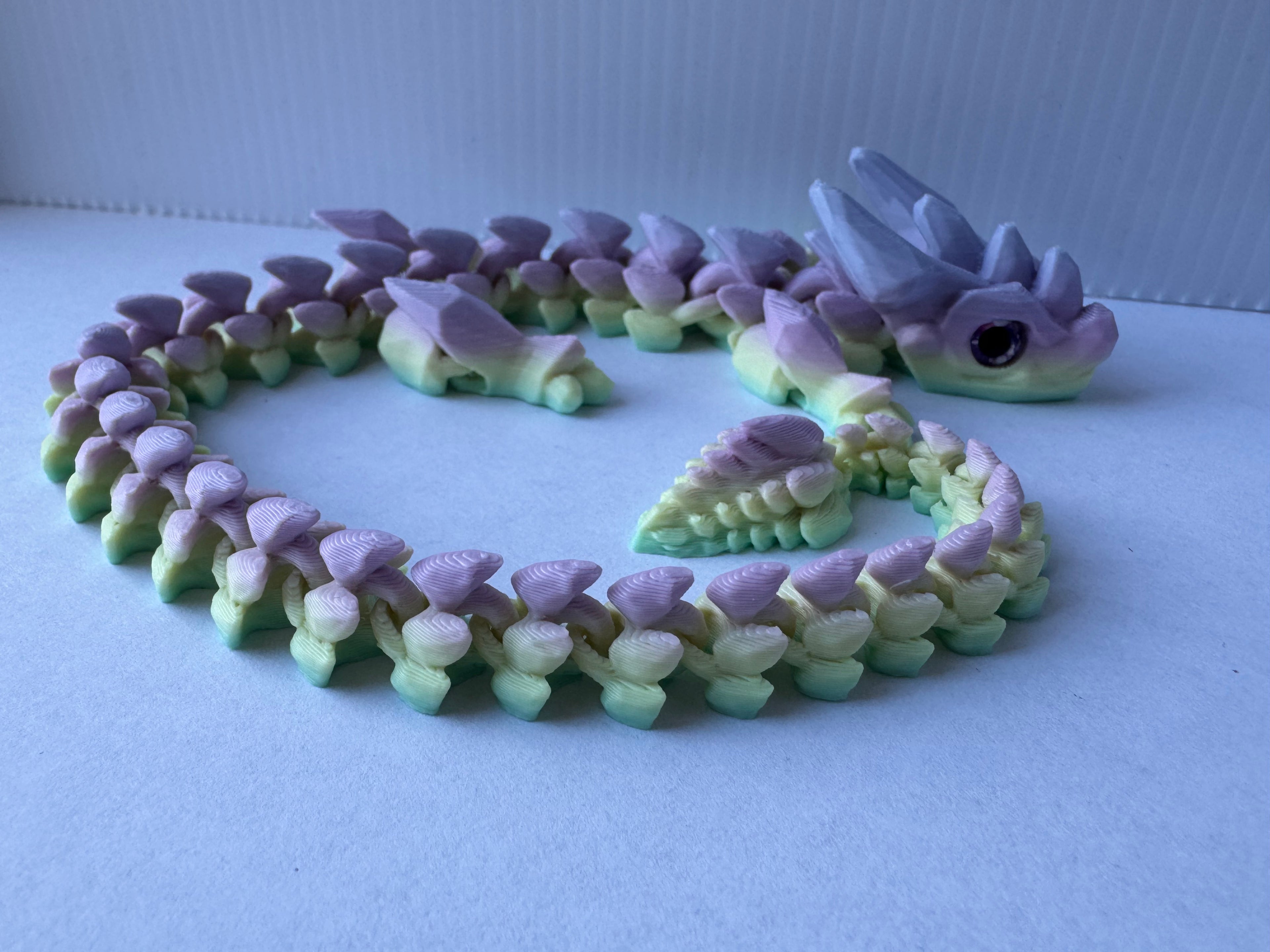 Articulated Bull dragon fidget toy