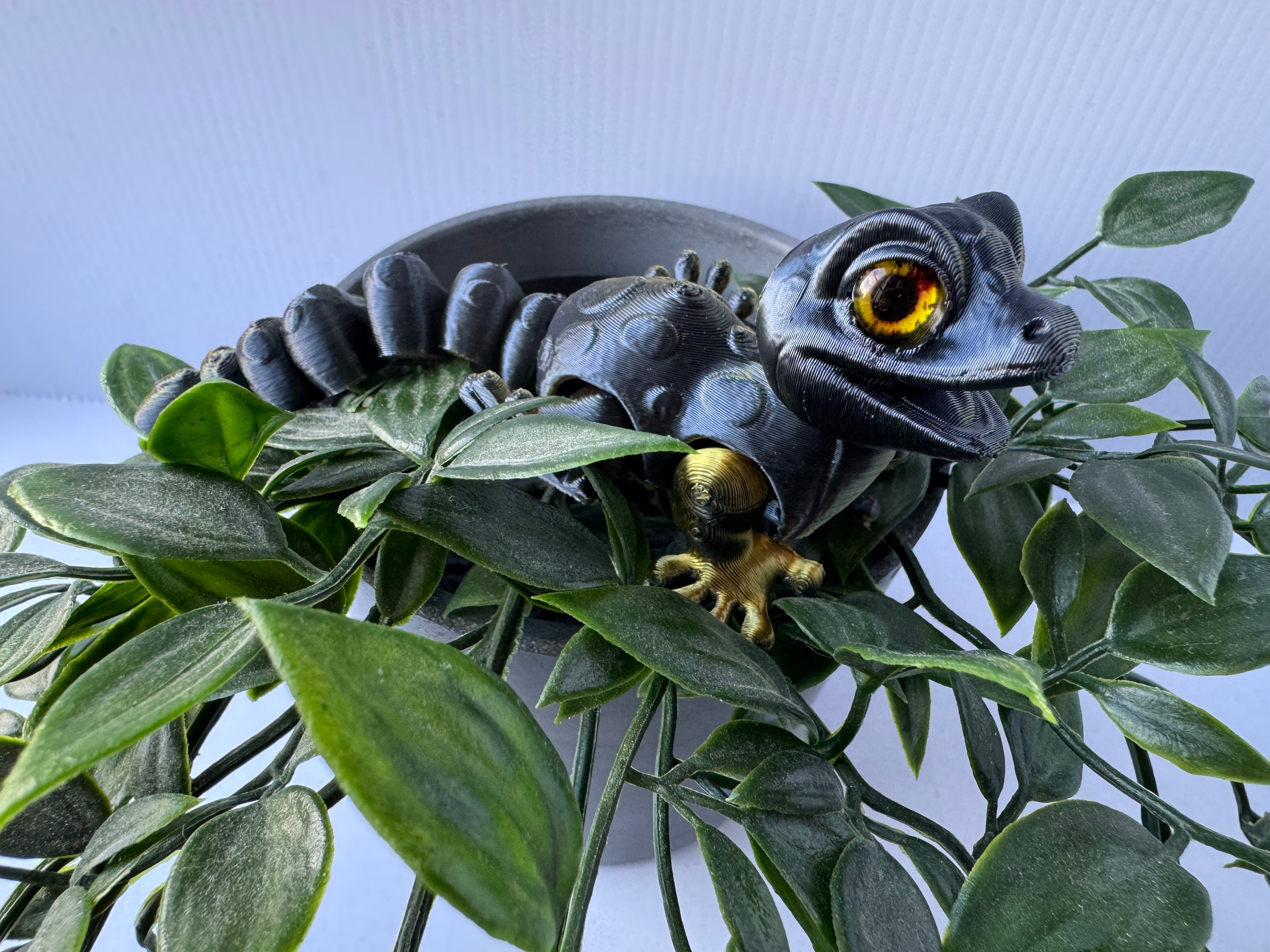 Articulated Leopard Gekko fidget toy