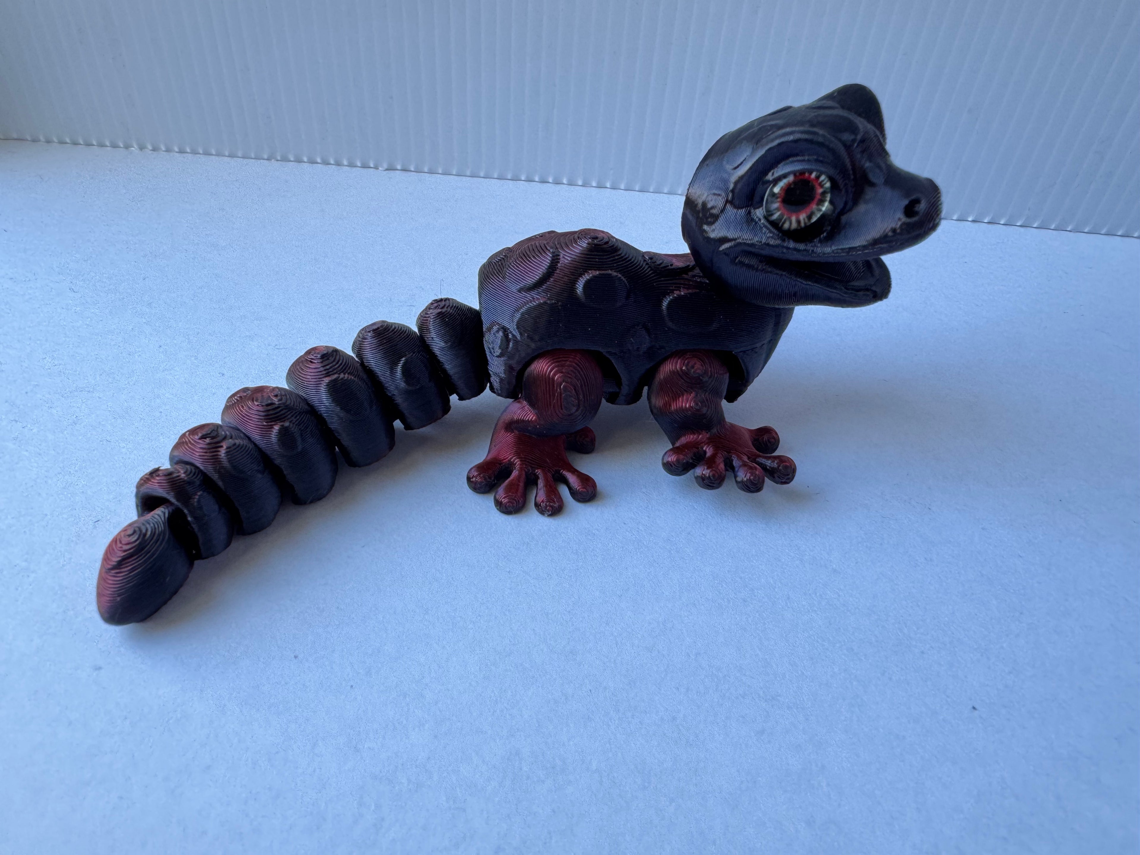 Articulated Leopard Gekko fidget toy