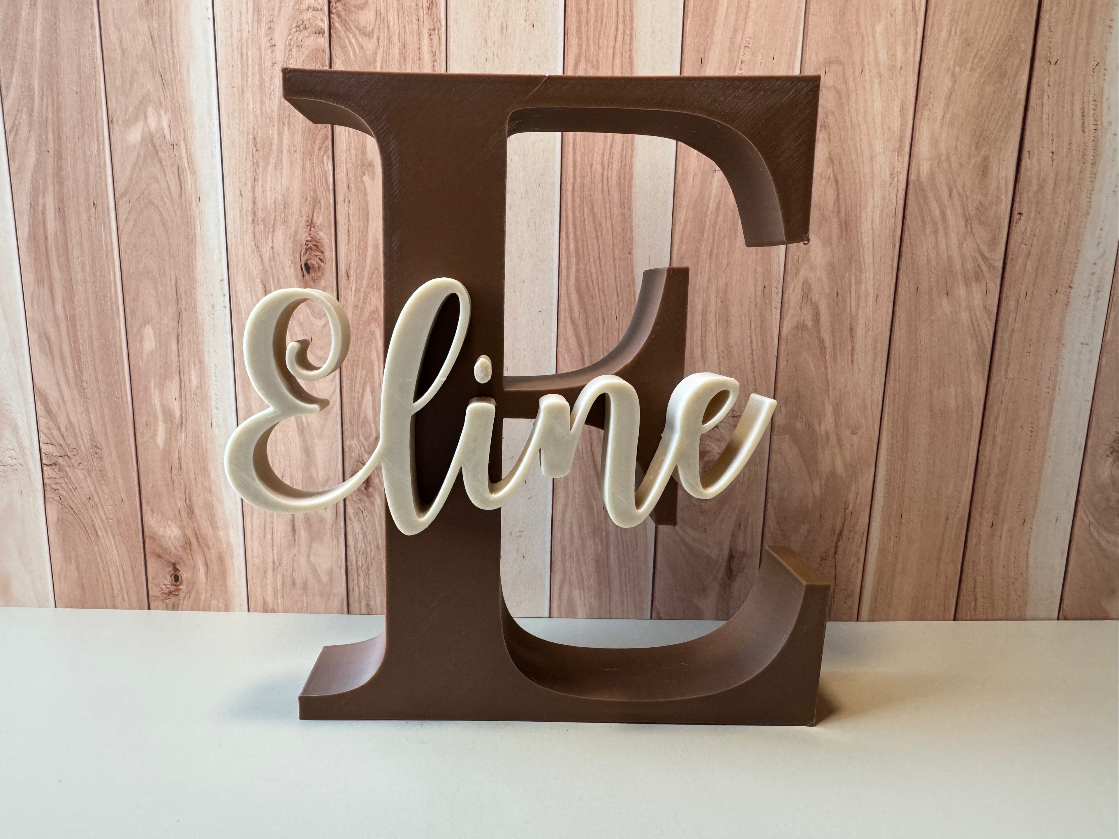 Letter met naam - perfect cadeau voor een pasgeborene 🍼