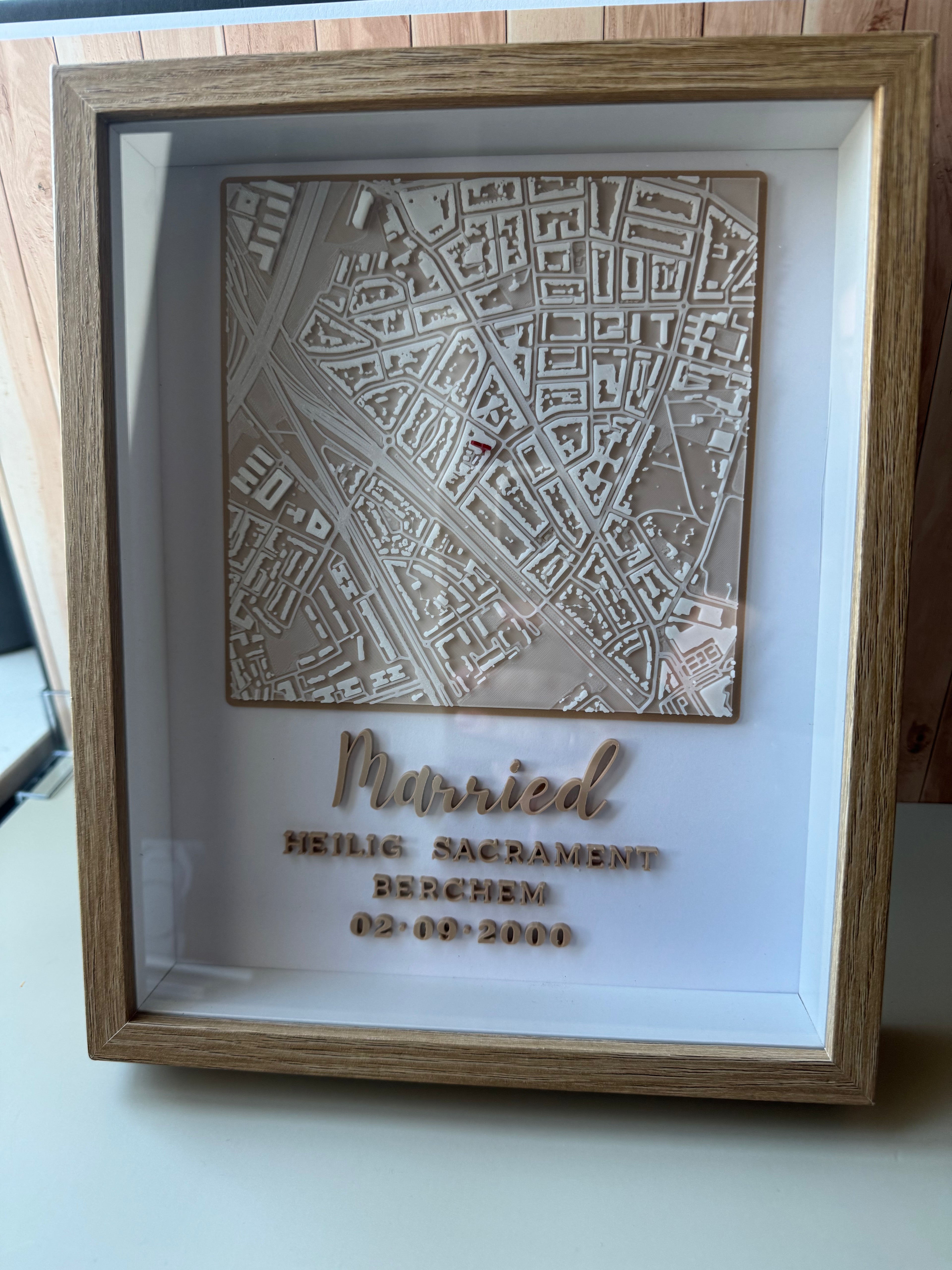 3D kaart op maat