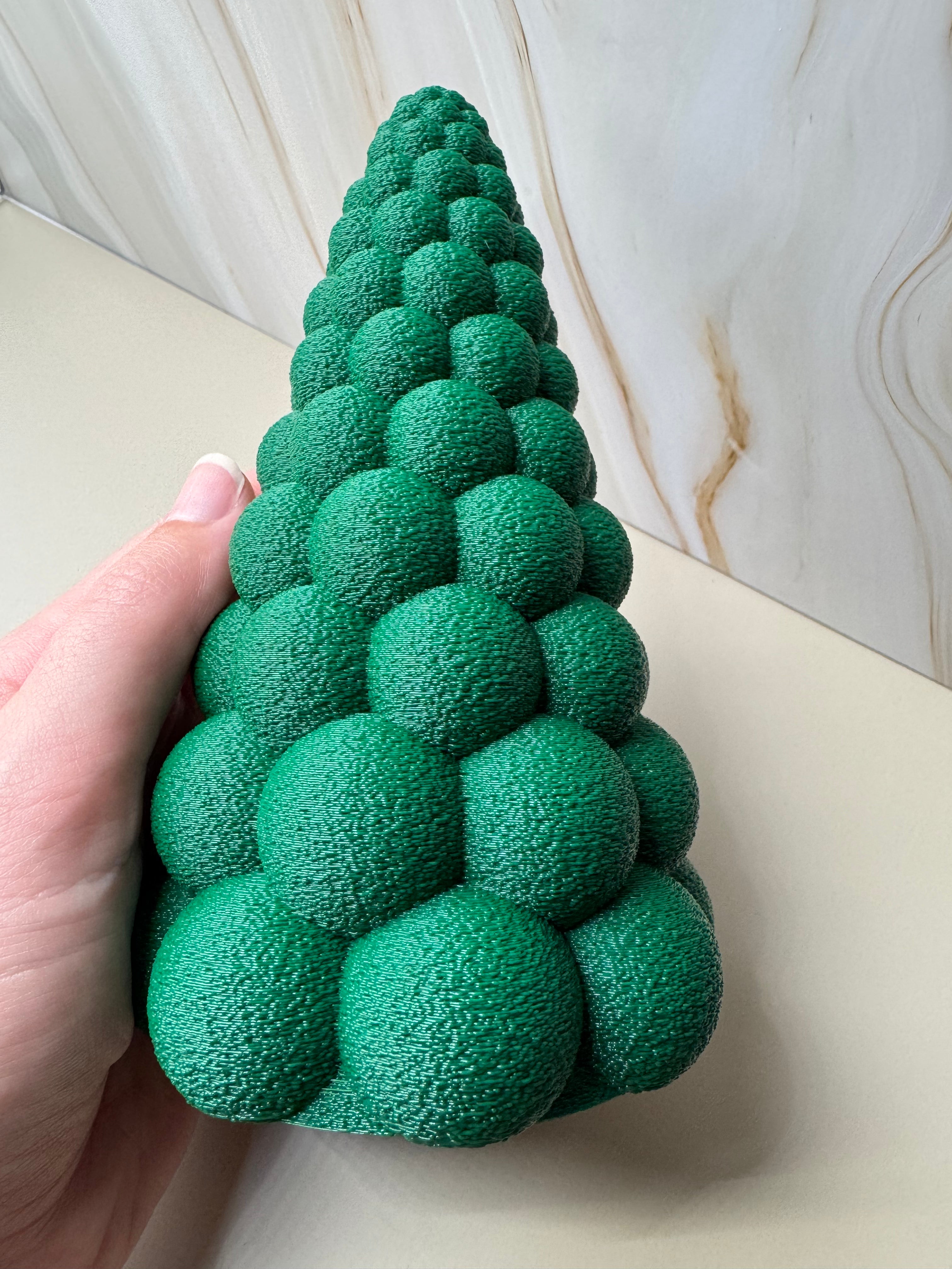 Fuzzy kerstboom 🎄