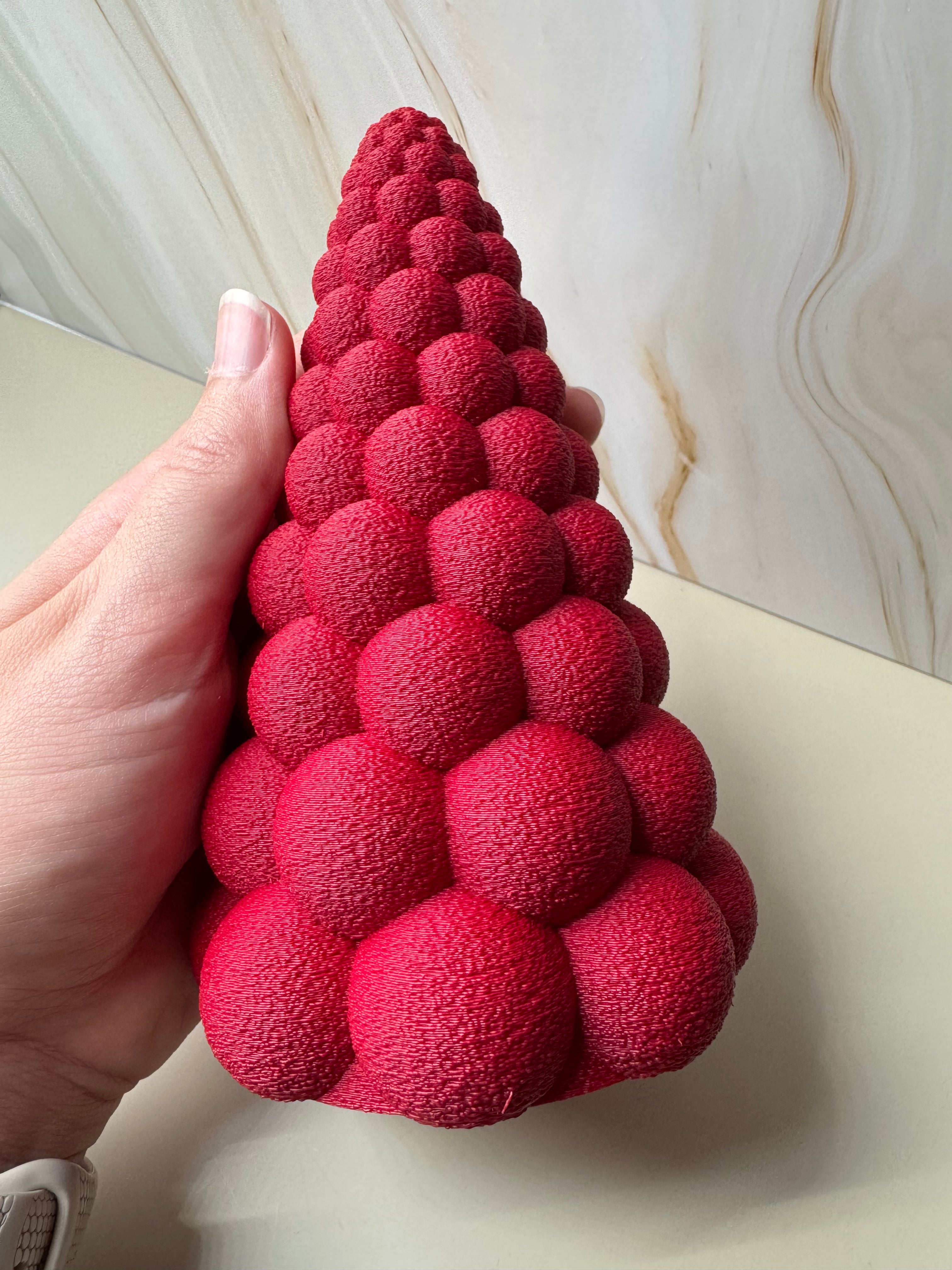 Fuzzy kerstboom 🎄