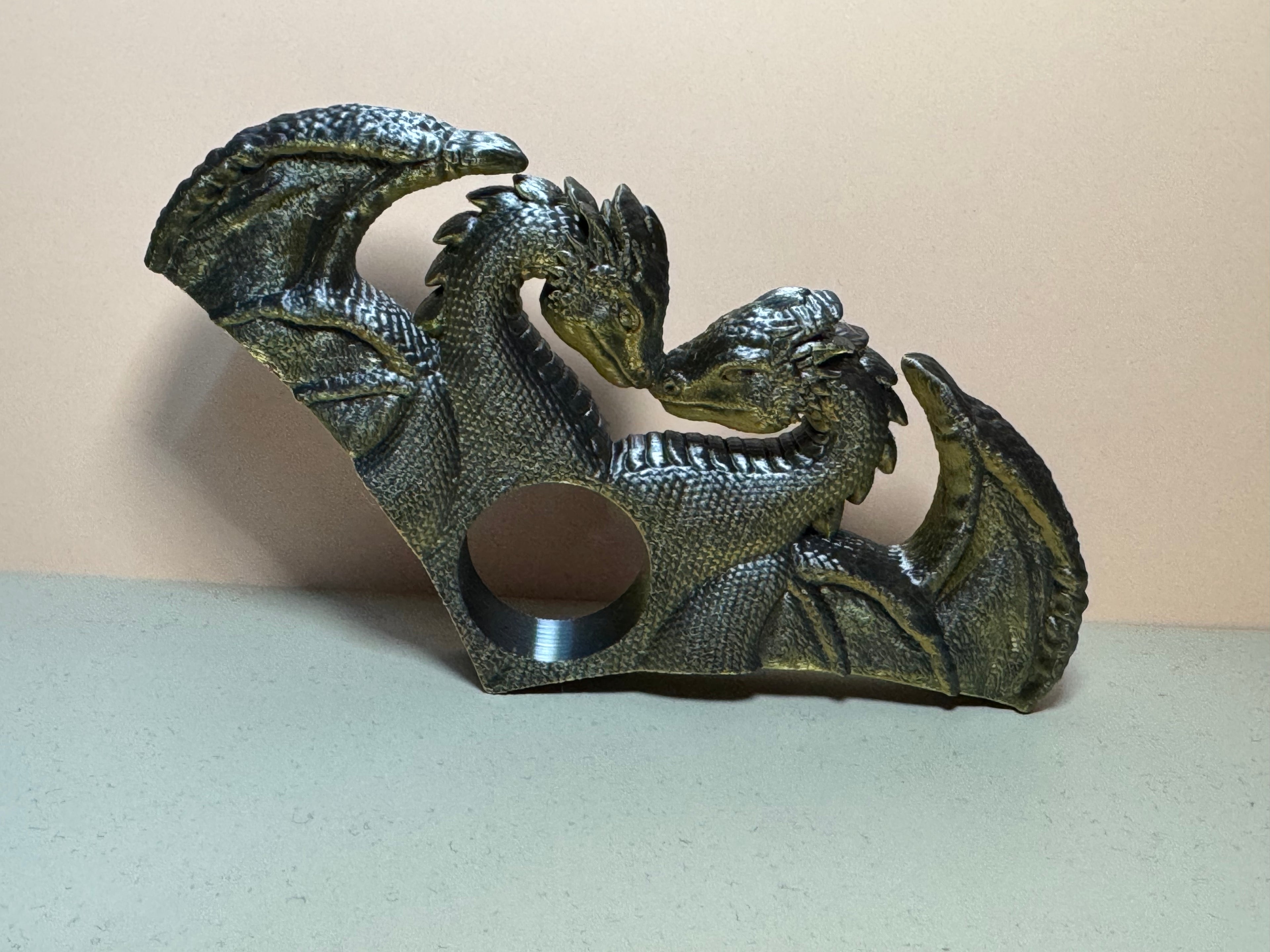 Fantasy dragon bookpage holder