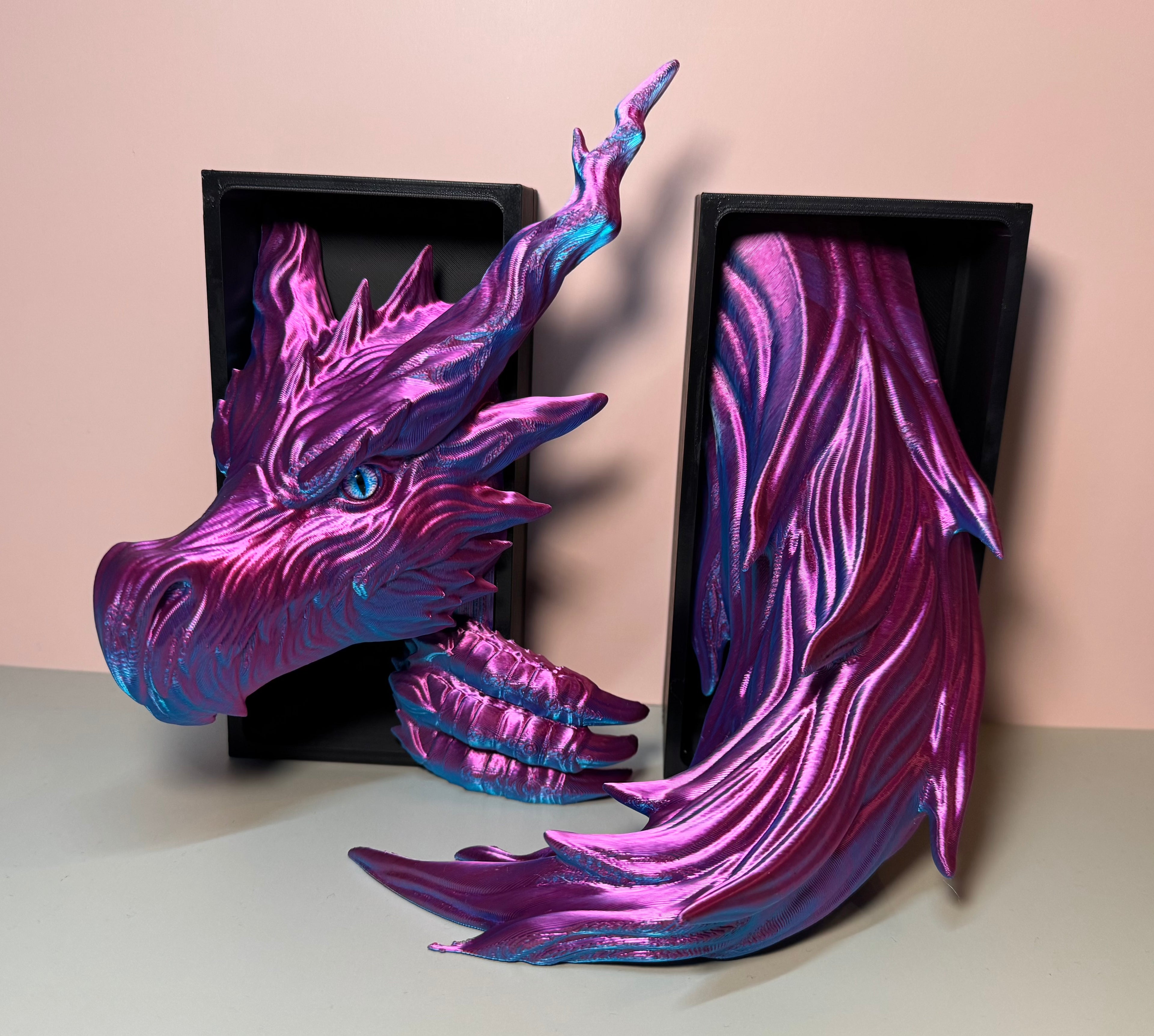 Fantasy dragon boeksteun