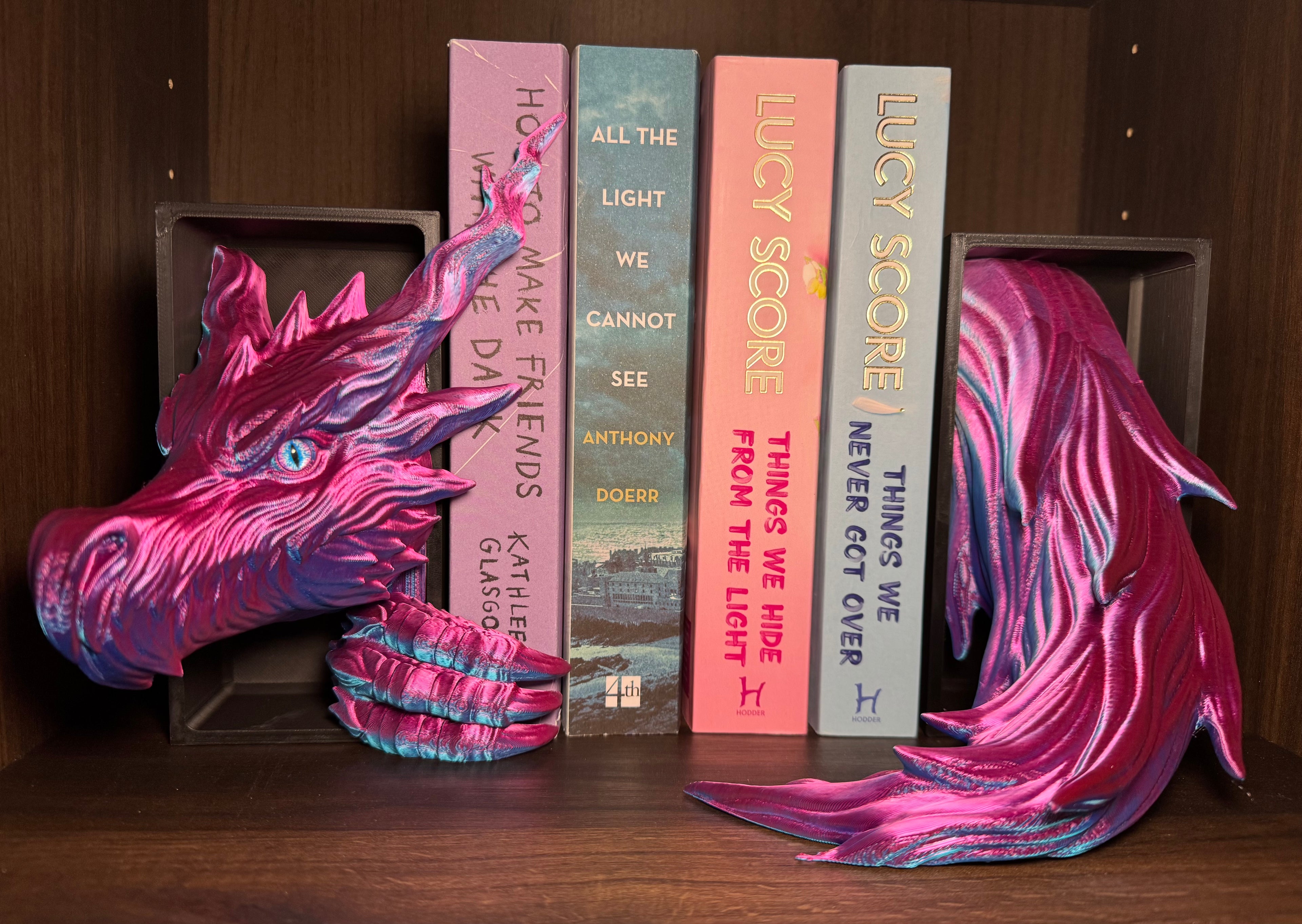 Fantasy dragon boeksteun