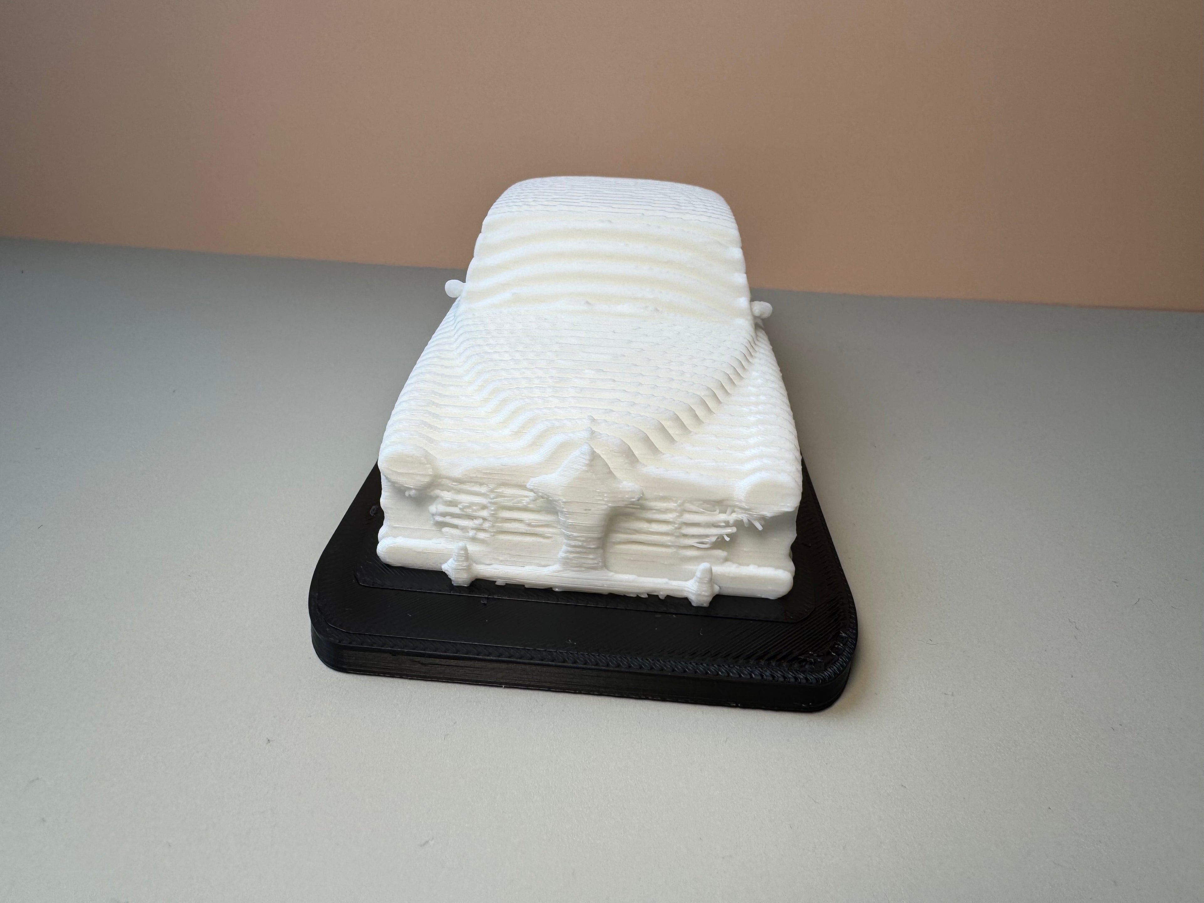 Volvo Amazon sliced car model