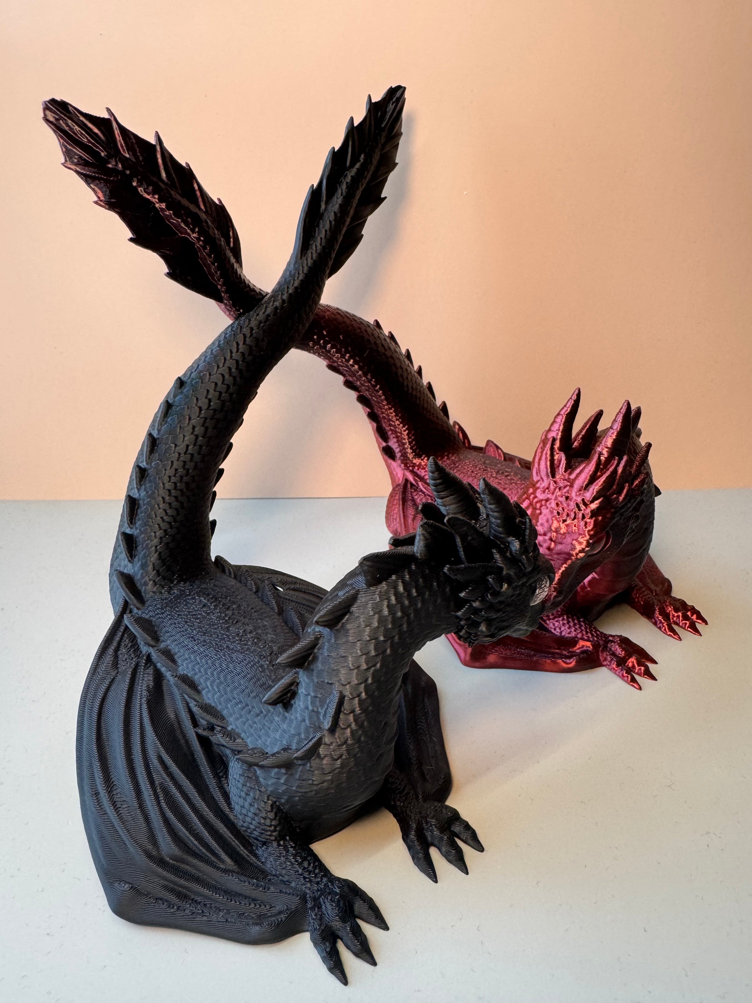 Boekenhouder (bookend)~ fantasy draken
