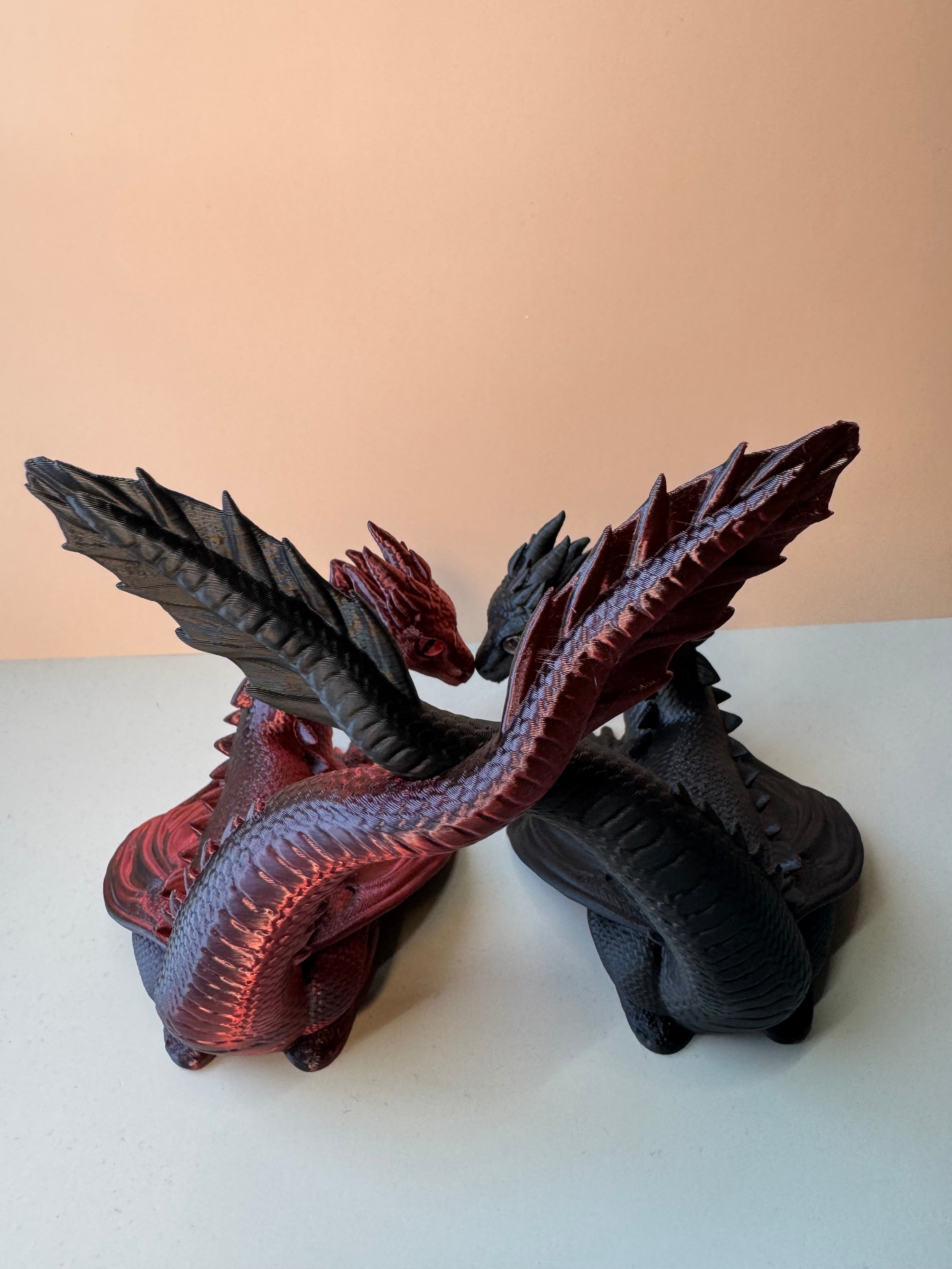 Boekenhouder (bookend)~ fantasy draken