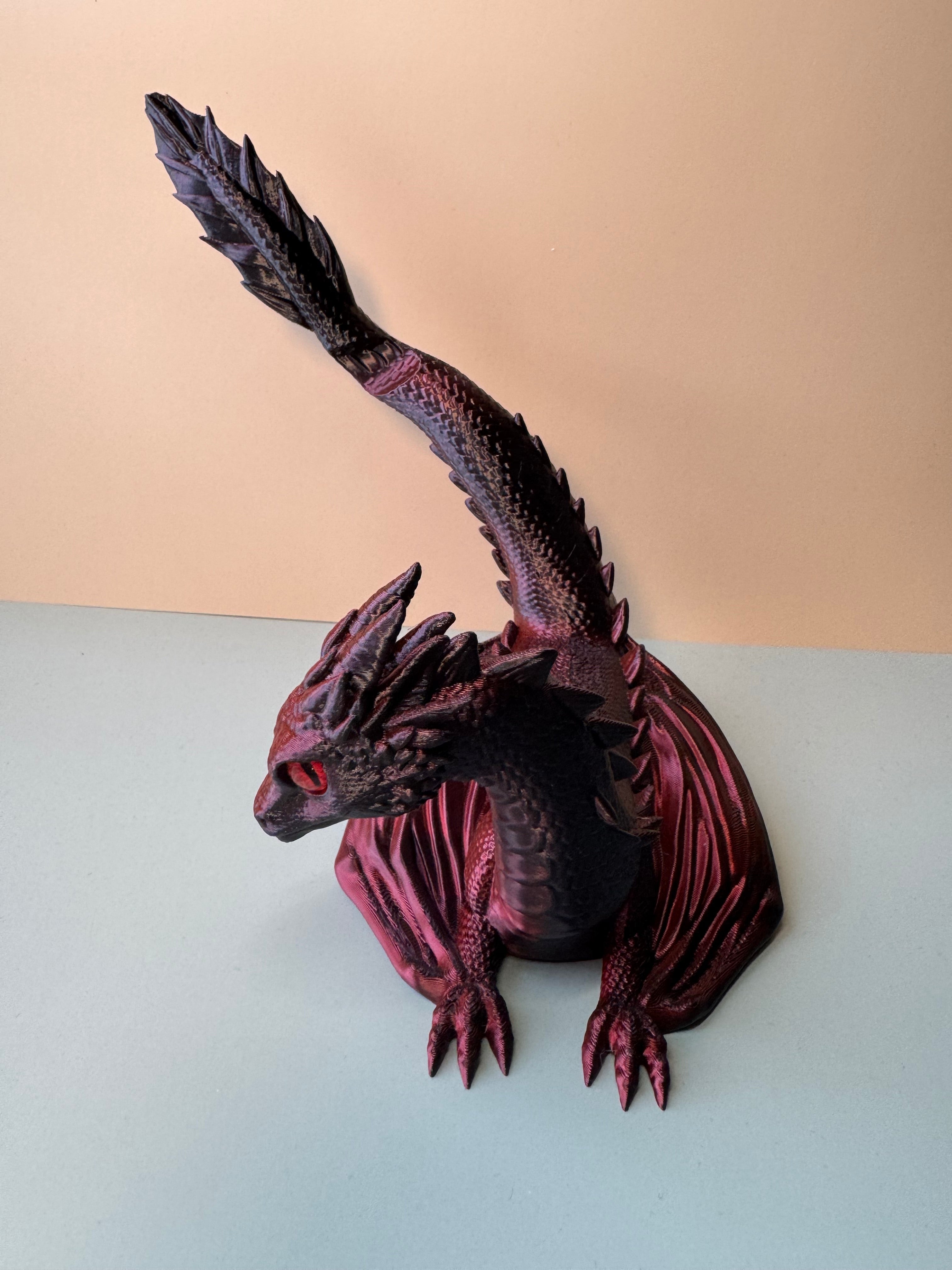 Boekenhouder (bookend)~ fantasy draken
