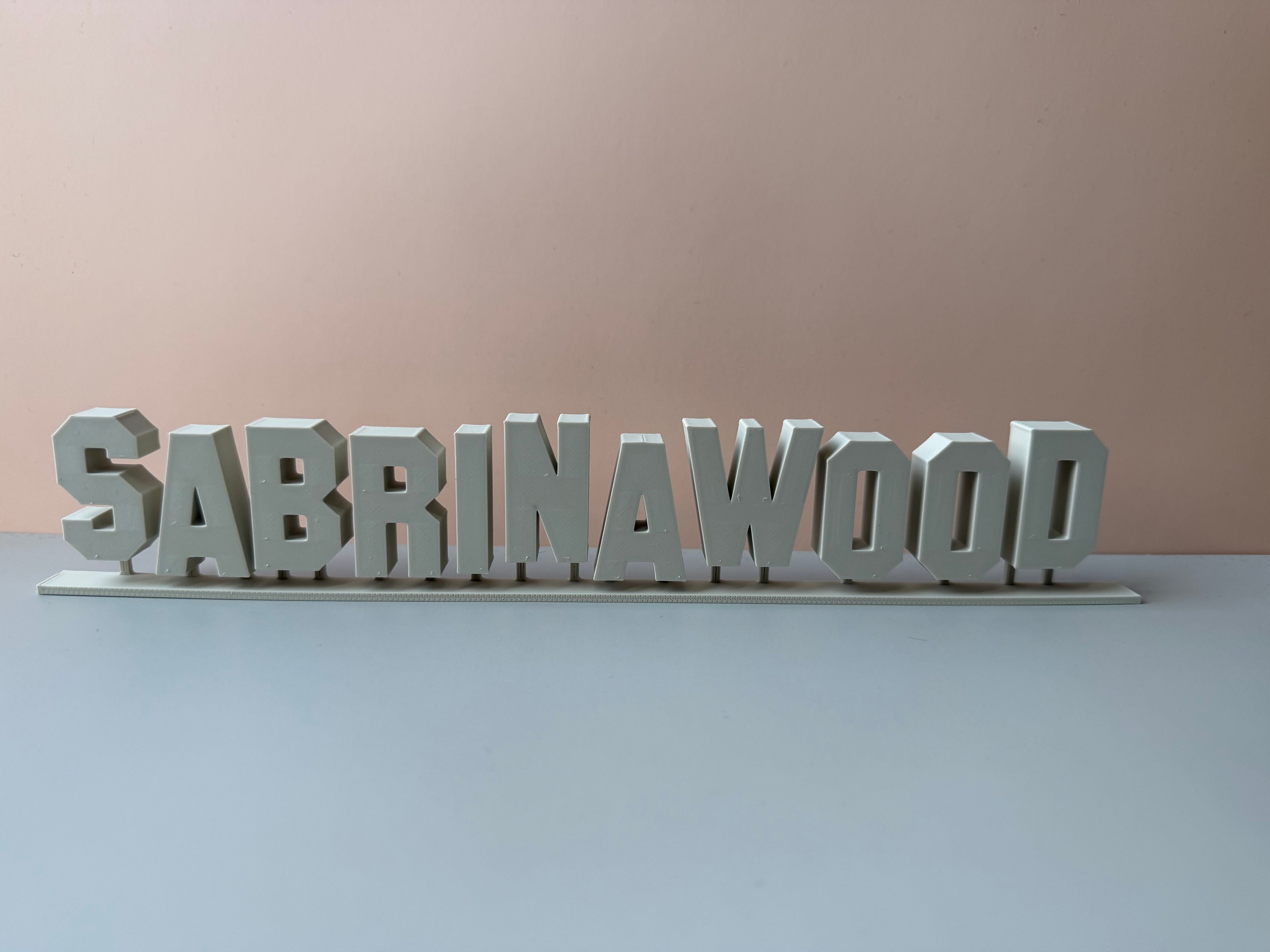 Sabrinawood sign