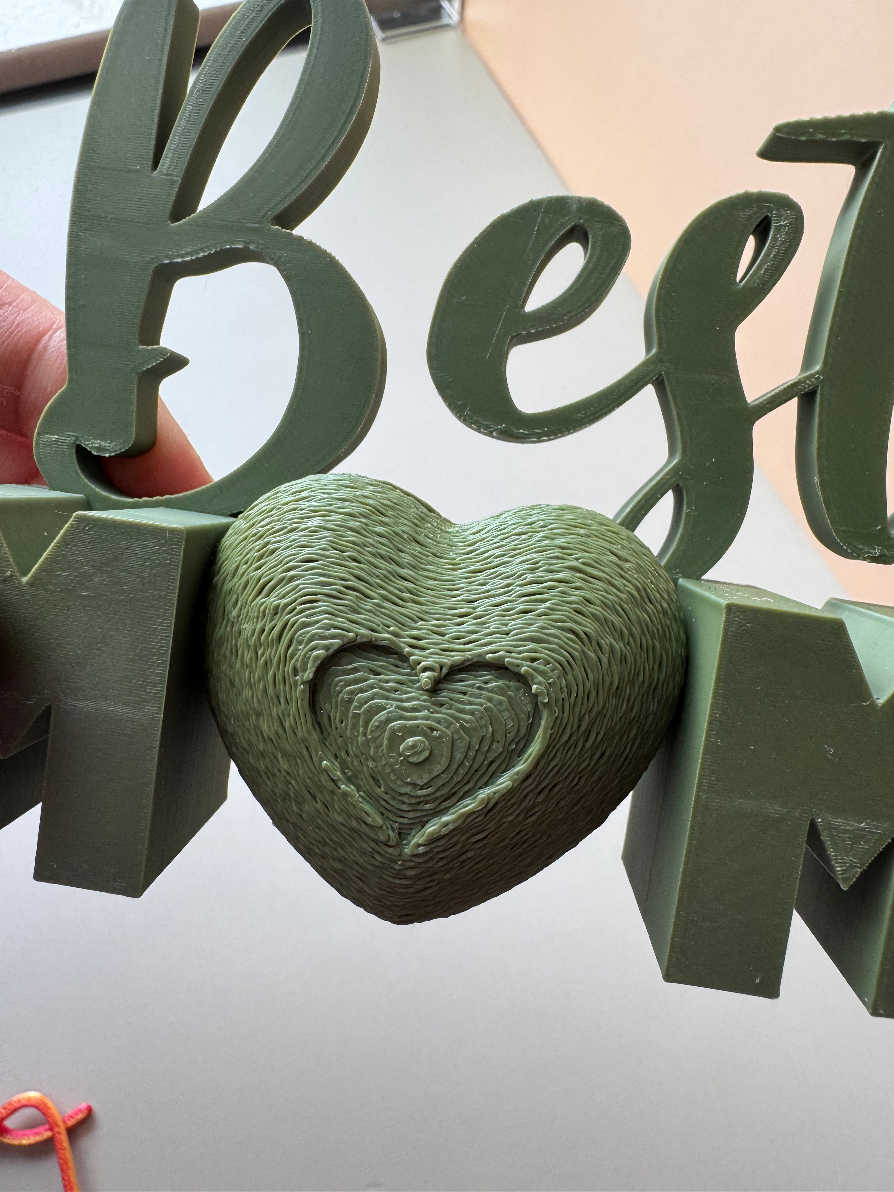 Moederdagcadeau best mom vaasje