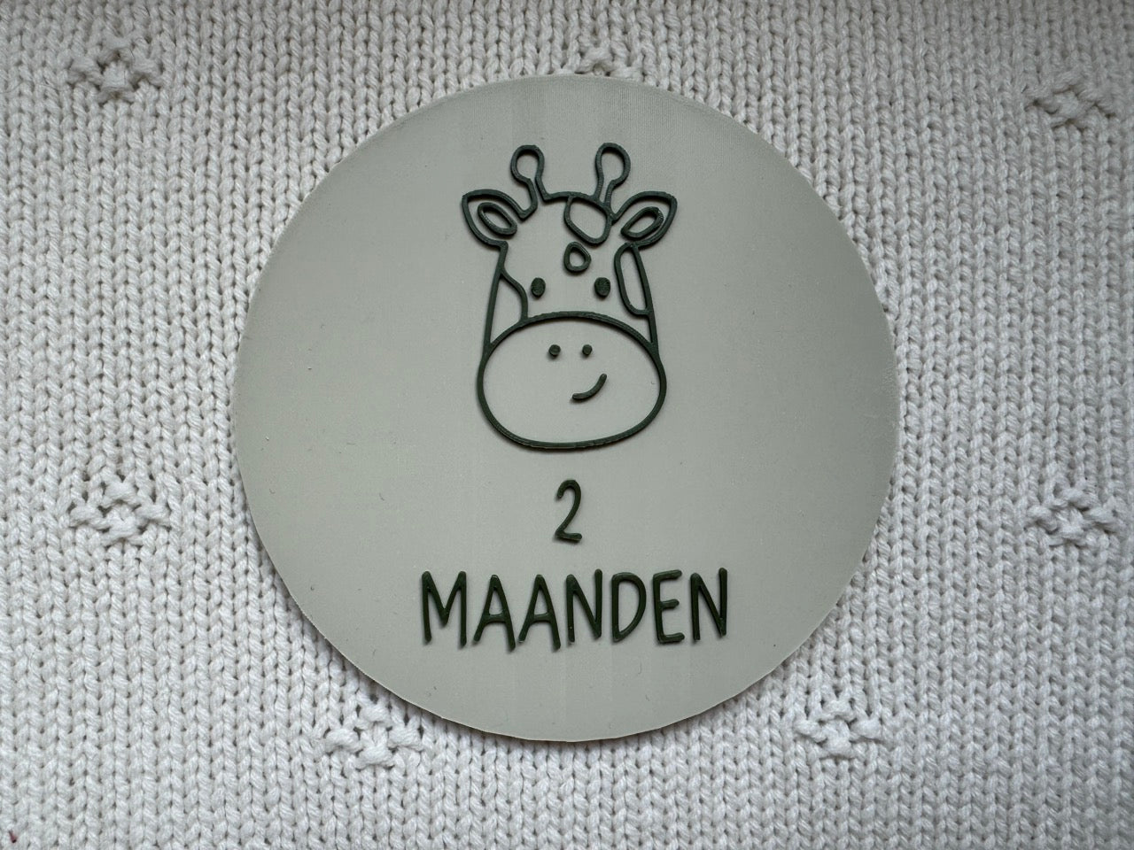 Mijlpaal kaartjes baby 0 maanden tot 1 jaar