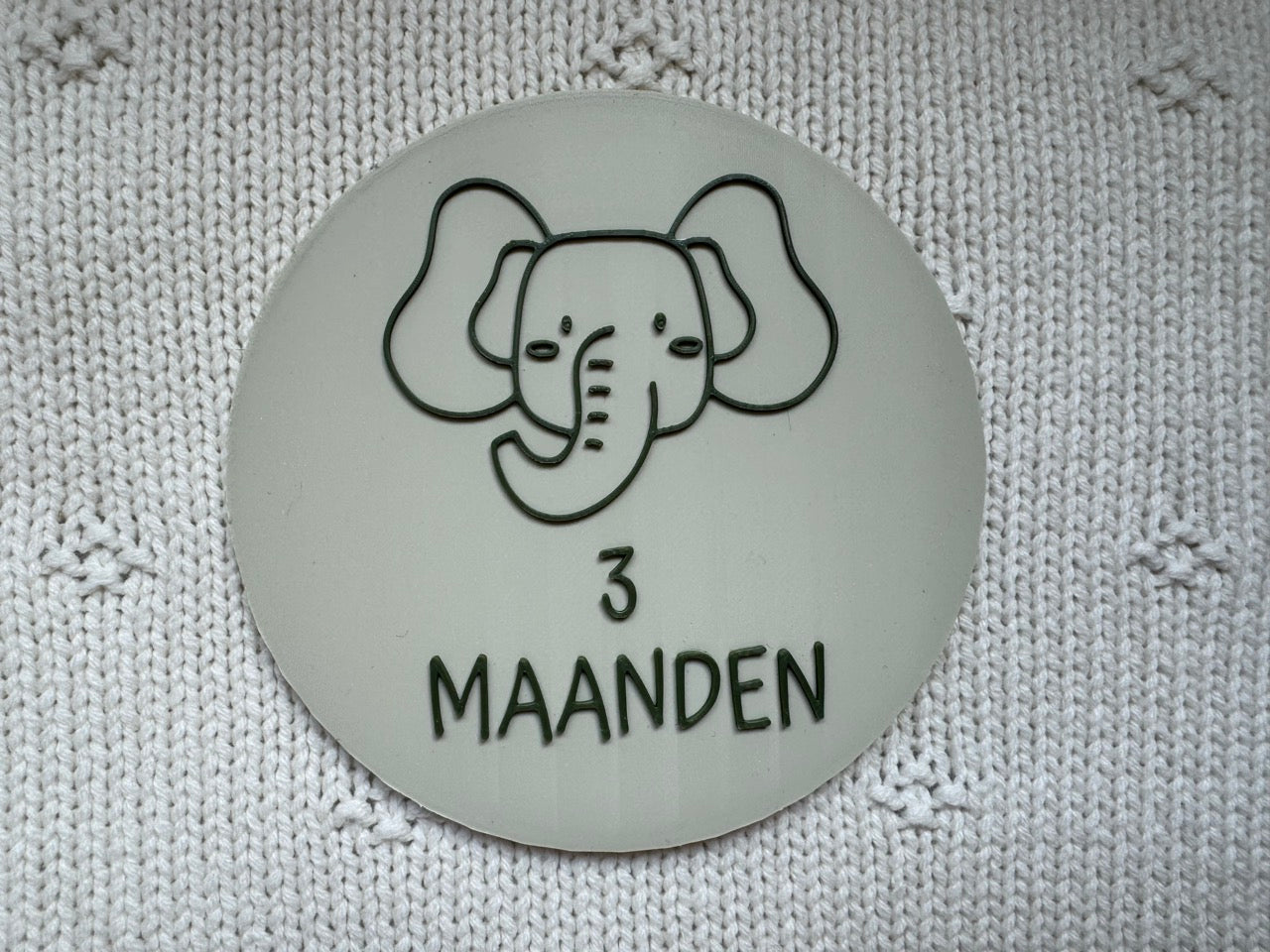 Mijlpaal kaartjes baby 0 maanden tot 1 jaar