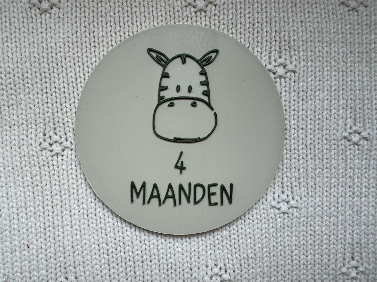 Mijlpaal kaartjes baby 0 maanden tot 1 jaar