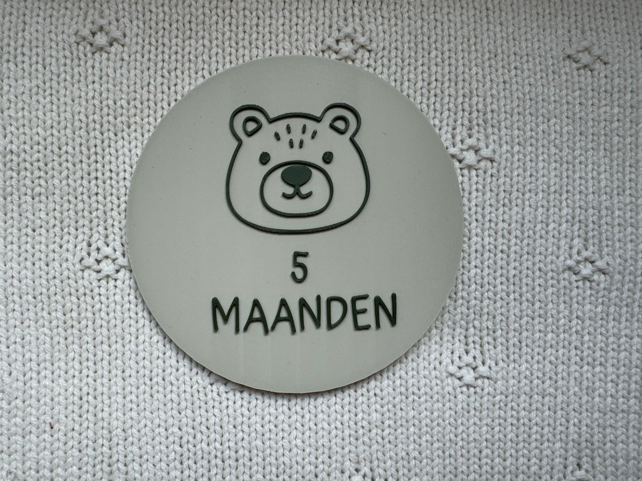 Mijlpaal kaartjes baby 0 maanden tot 1 jaar