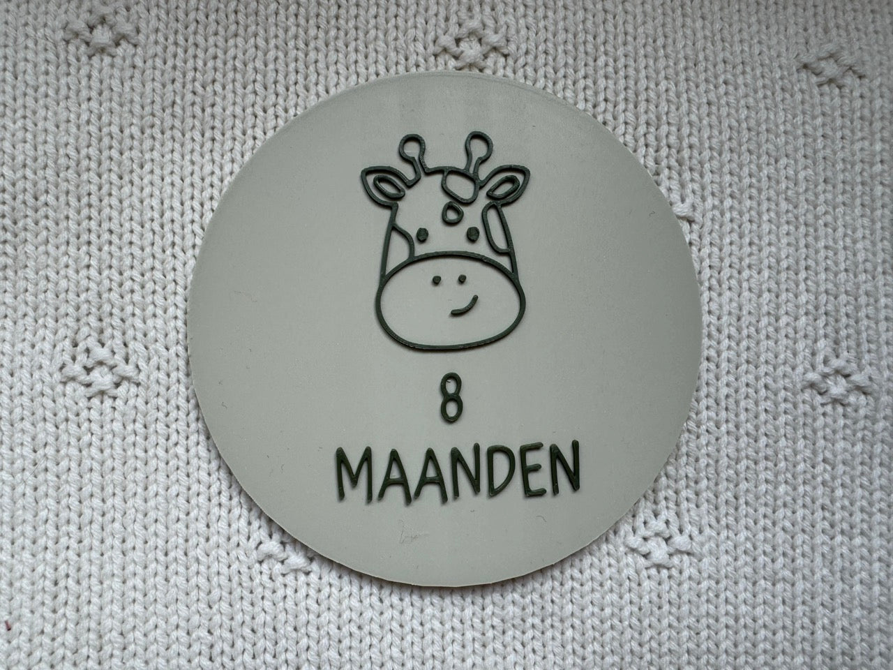 Mijlpaal kaartjes baby 0 maanden tot 1 jaar