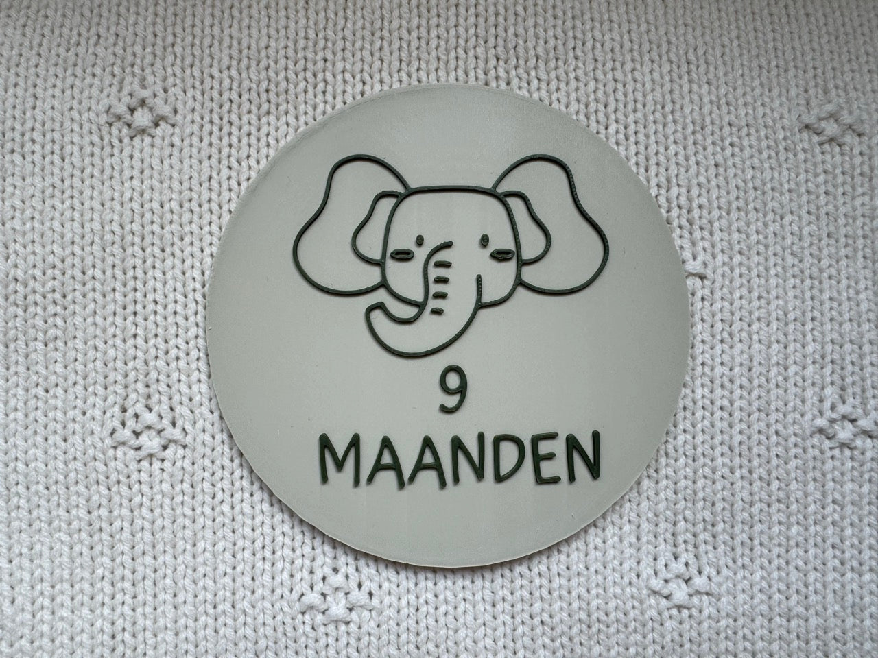 Mijlpaal kaartjes baby 0 maanden tot 1 jaar