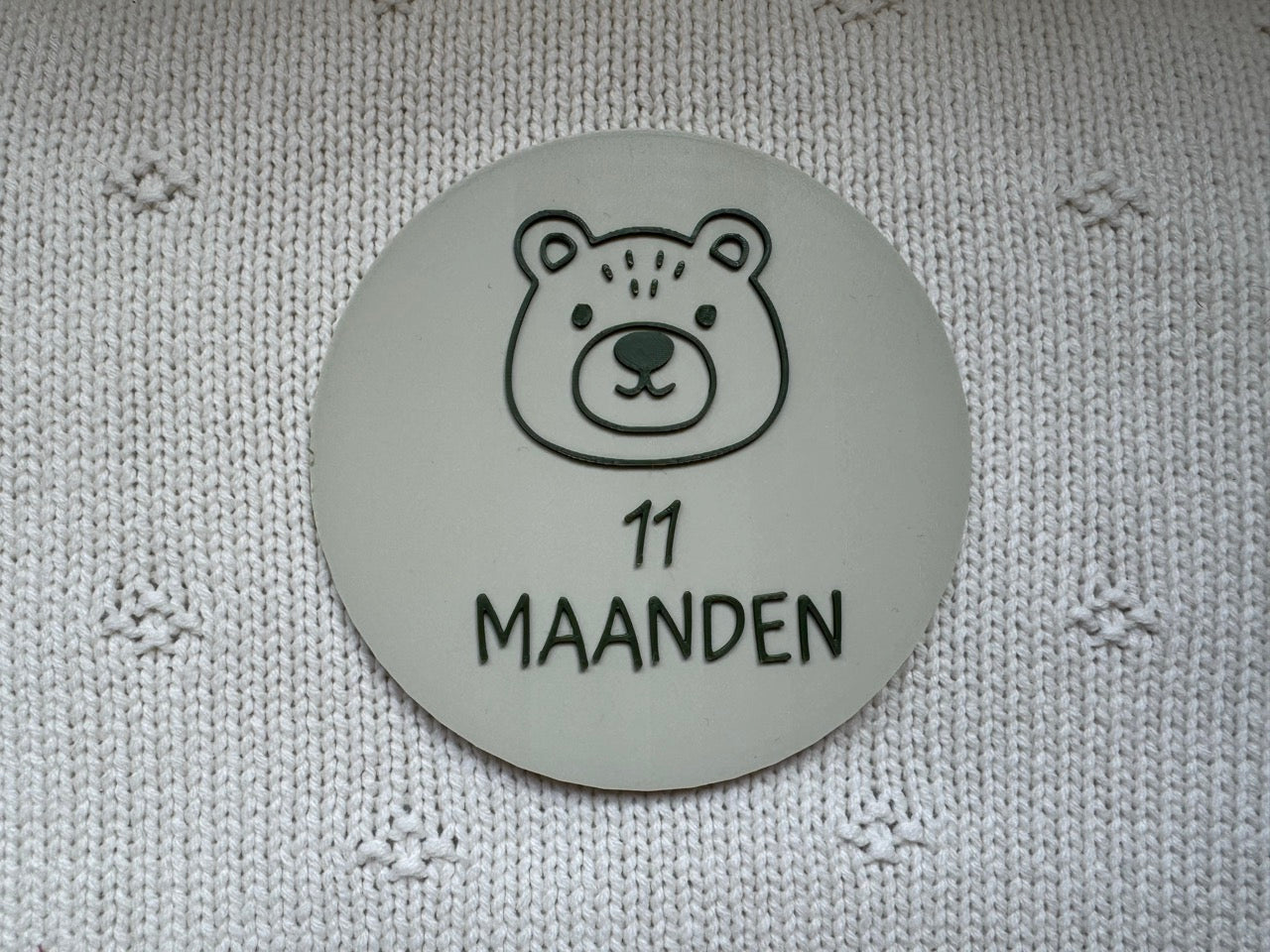 Mijlpaal kaartjes baby 0 maanden tot 1 jaar