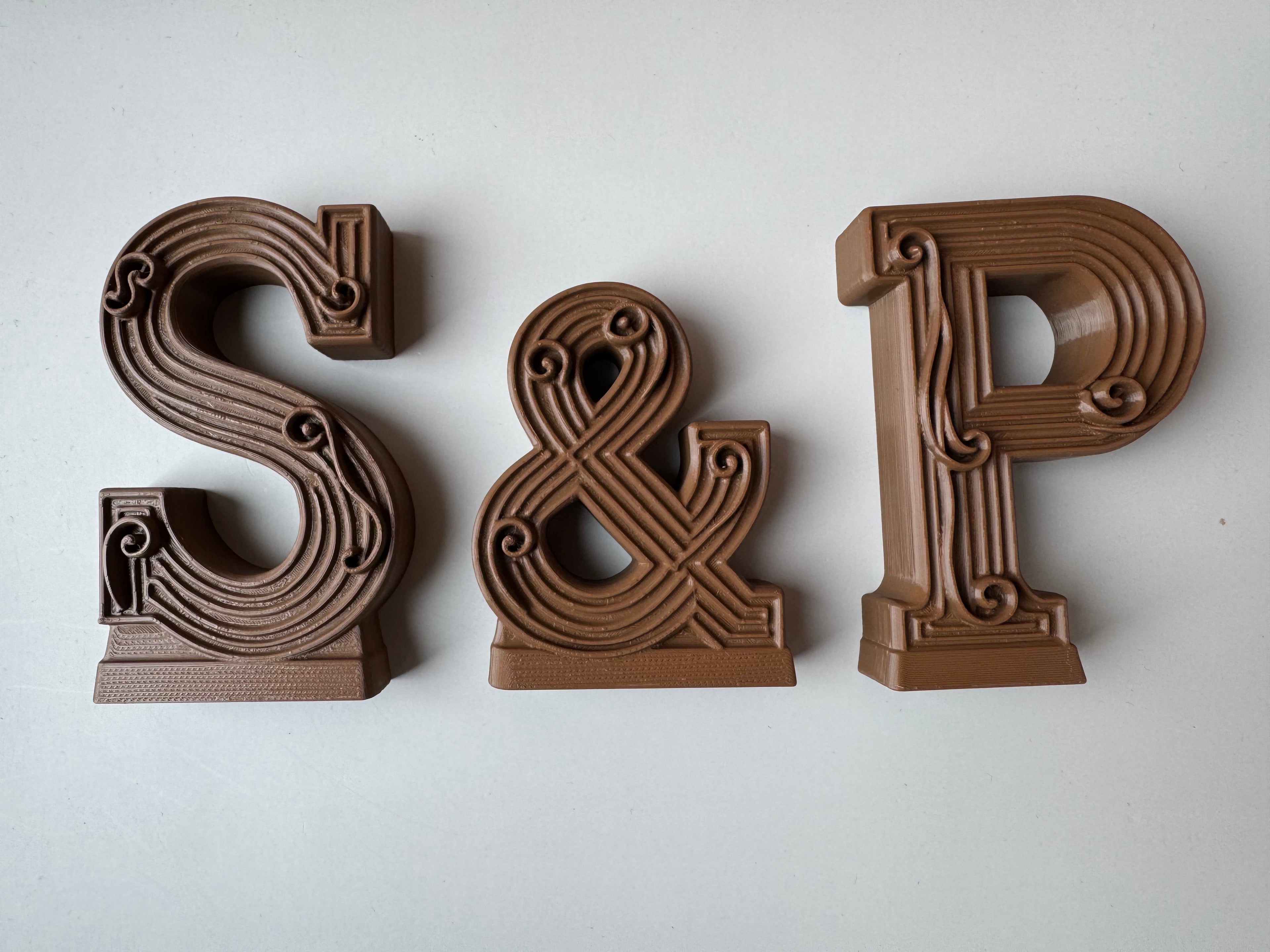 Chocoladeletters Sint en Piet - Sinterklaas