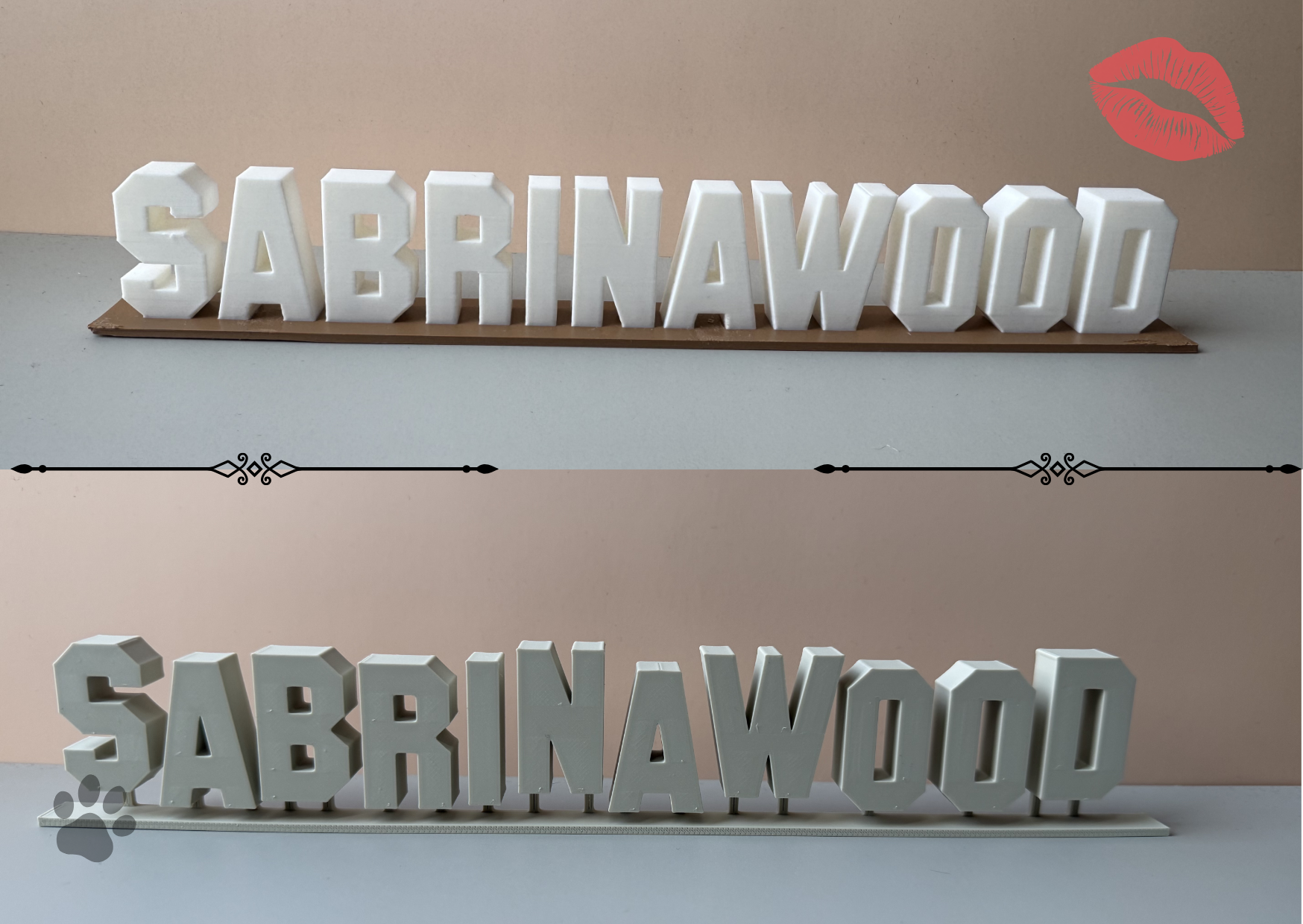 Sabrinawood sign